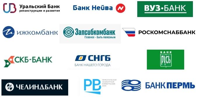 Участники рейтинга сайтов банков Урала 2019